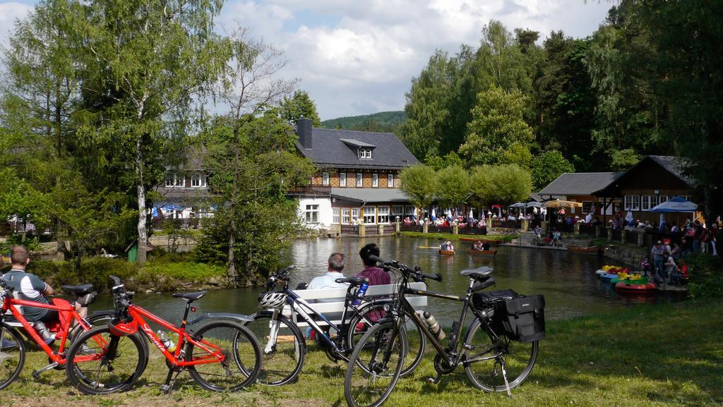 Hotel Gondelfahrt Kurort Jonsdorf Exterior foto